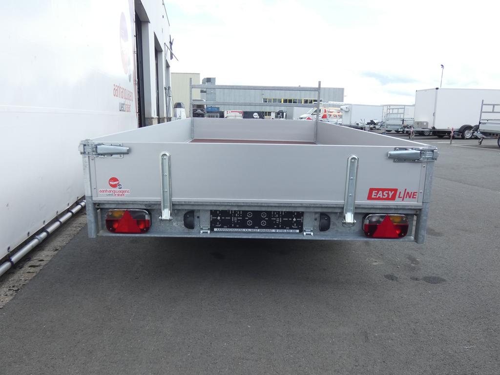 Easyline Plateauwagen tandemas 350x180cm 2100kg